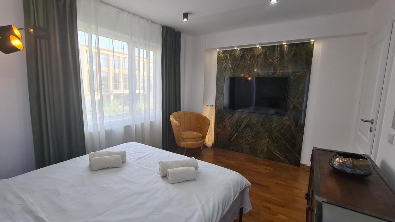 Main Square 5 Star Luxury Apartment With View 克卢日-纳波卡 外观 照片