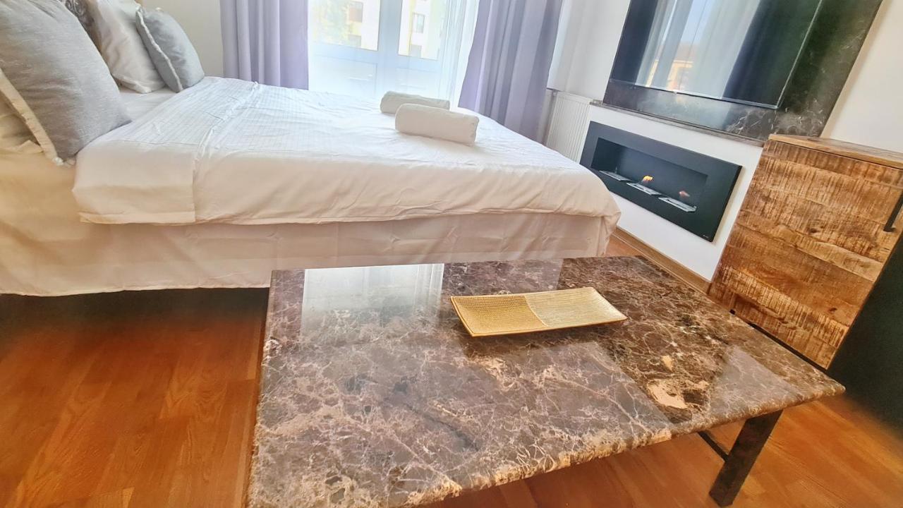 Main Square 5 Star Luxury Apartment With View 克卢日-纳波卡 外观 照片